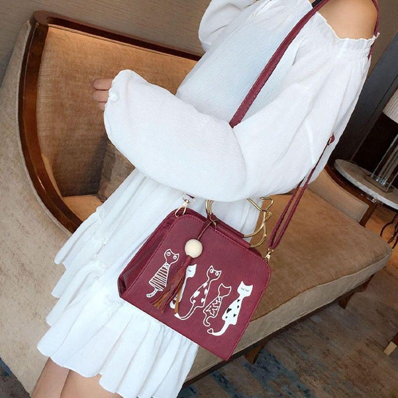 Dame Casual Beauty Populær Håndveske Crossbody Bag Skulderveske For Party Date