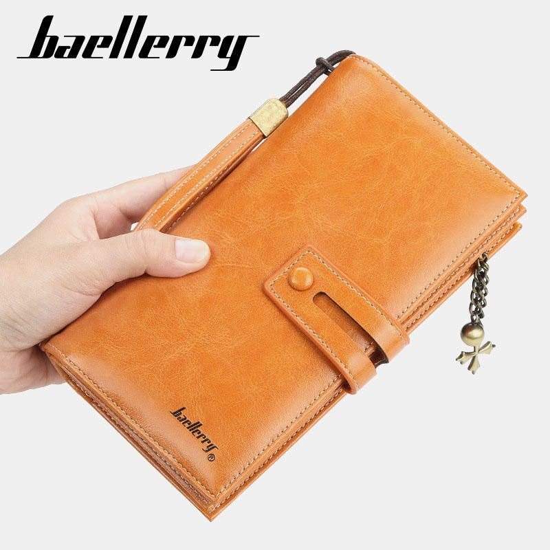 Baellerry Dame Lang Lommebok Pengekort Veske Clutches Bag