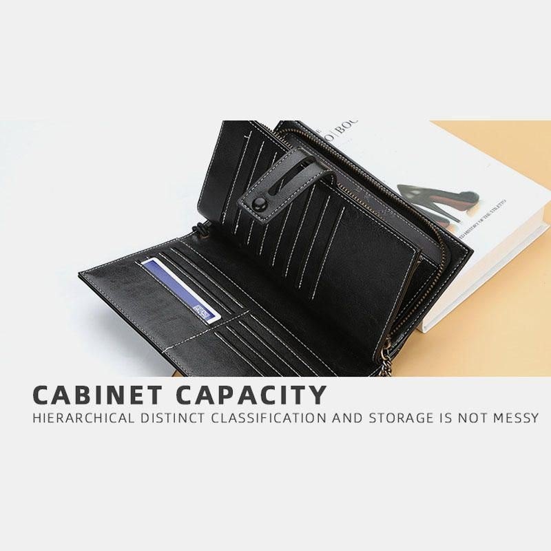 Baellerry Dame Lang Lommebok Pengekort Veske Clutches Bag