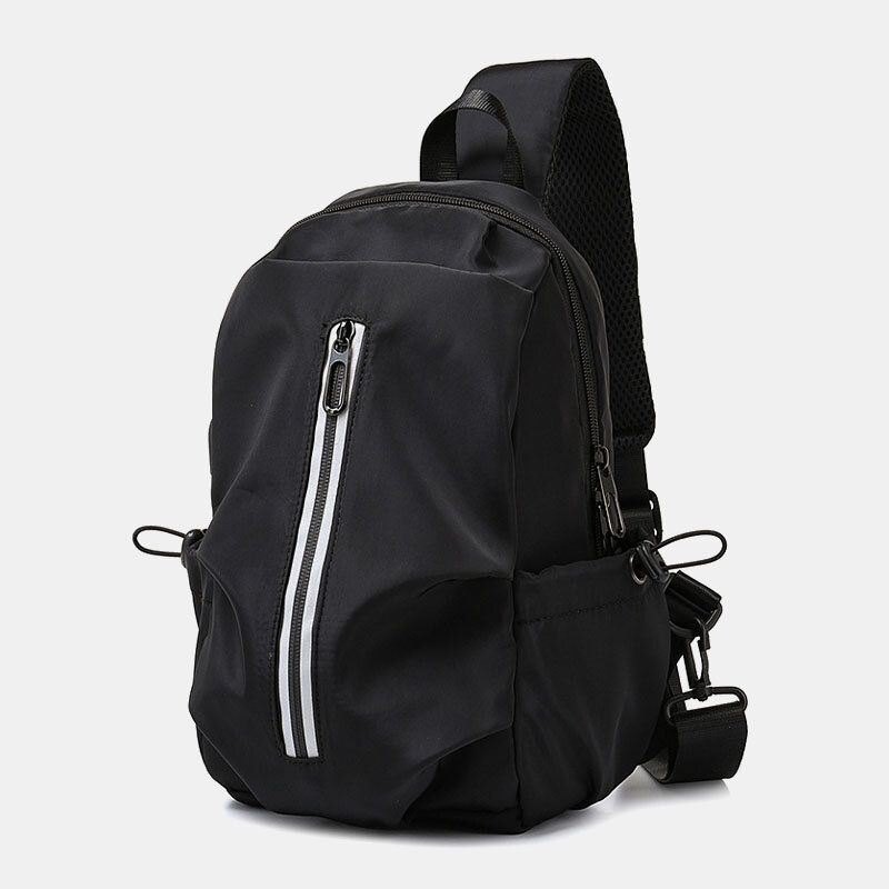 Herre Mote Casual Brystveske Skulderveske Reiseveske Business Bag