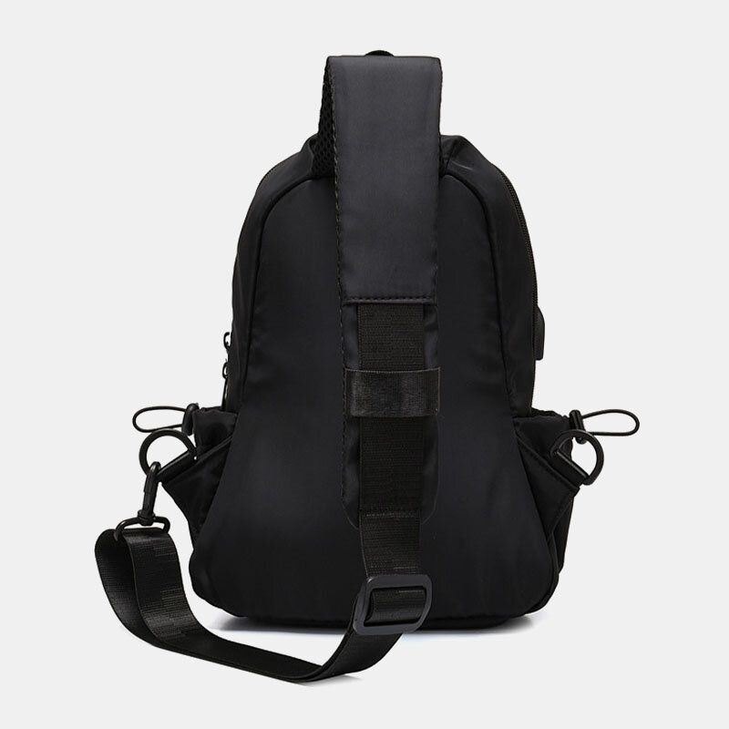 Herre Mote Casual Brystveske Skulderveske Reiseveske Business Bag