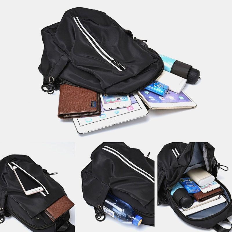 Herre Mote Casual Brystveske Skulderveske Reiseveske Business Bag