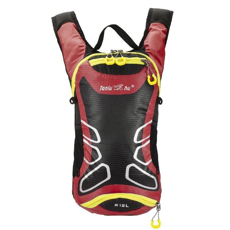 Herre Multifunksjon 12l Pustende Motorsykkelryggsekk Vanntett Nylon Rideveske