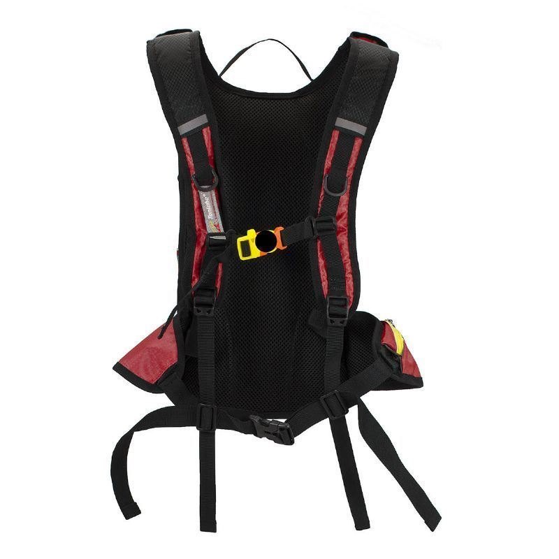 Herre Multifunksjon 12l Pustende Motorsykkelryggsekk Vanntett Nylon Rideveske