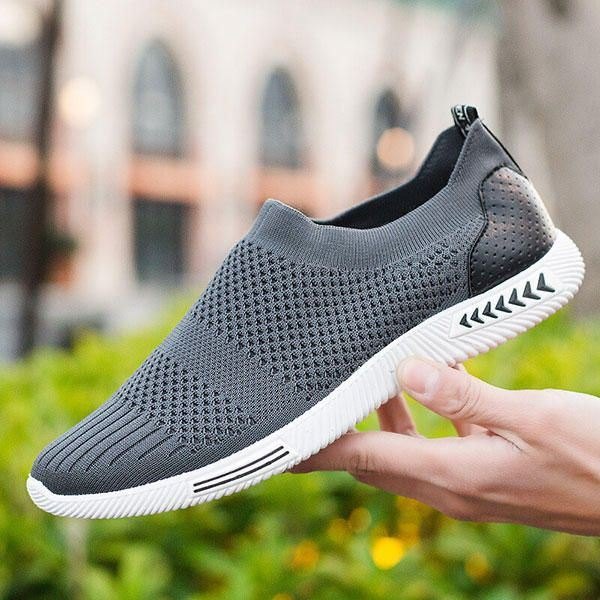 Herre Mesh Pustende Casual Flats Sportssko