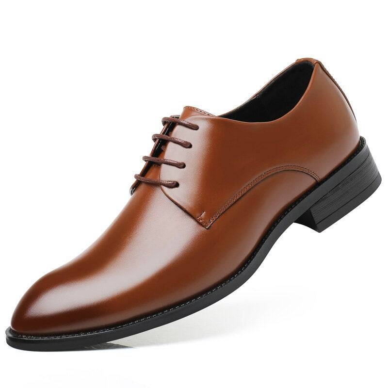 Herre Klassisk Myk Komfortabel Formell Business Oxfords Skinnsko