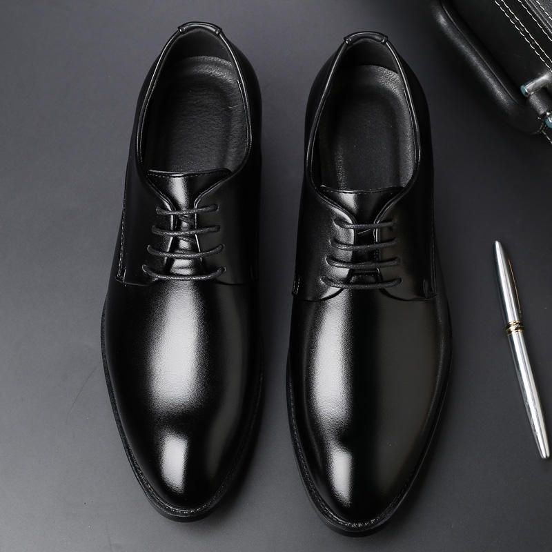 Herre Klassisk Myk Komfortabel Formell Business Oxfords Skinnsko
