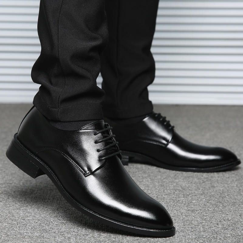 Herre Klassisk Myk Komfortabel Formell Business Oxfords Skinnsko