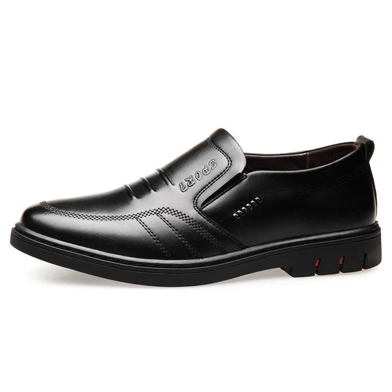 Herre Mikrofiber Mykt Lær Business Casual Office Oxfords